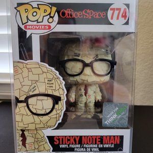 Office Space Sticky Note Man Think Geek Exclusive Funko Pop